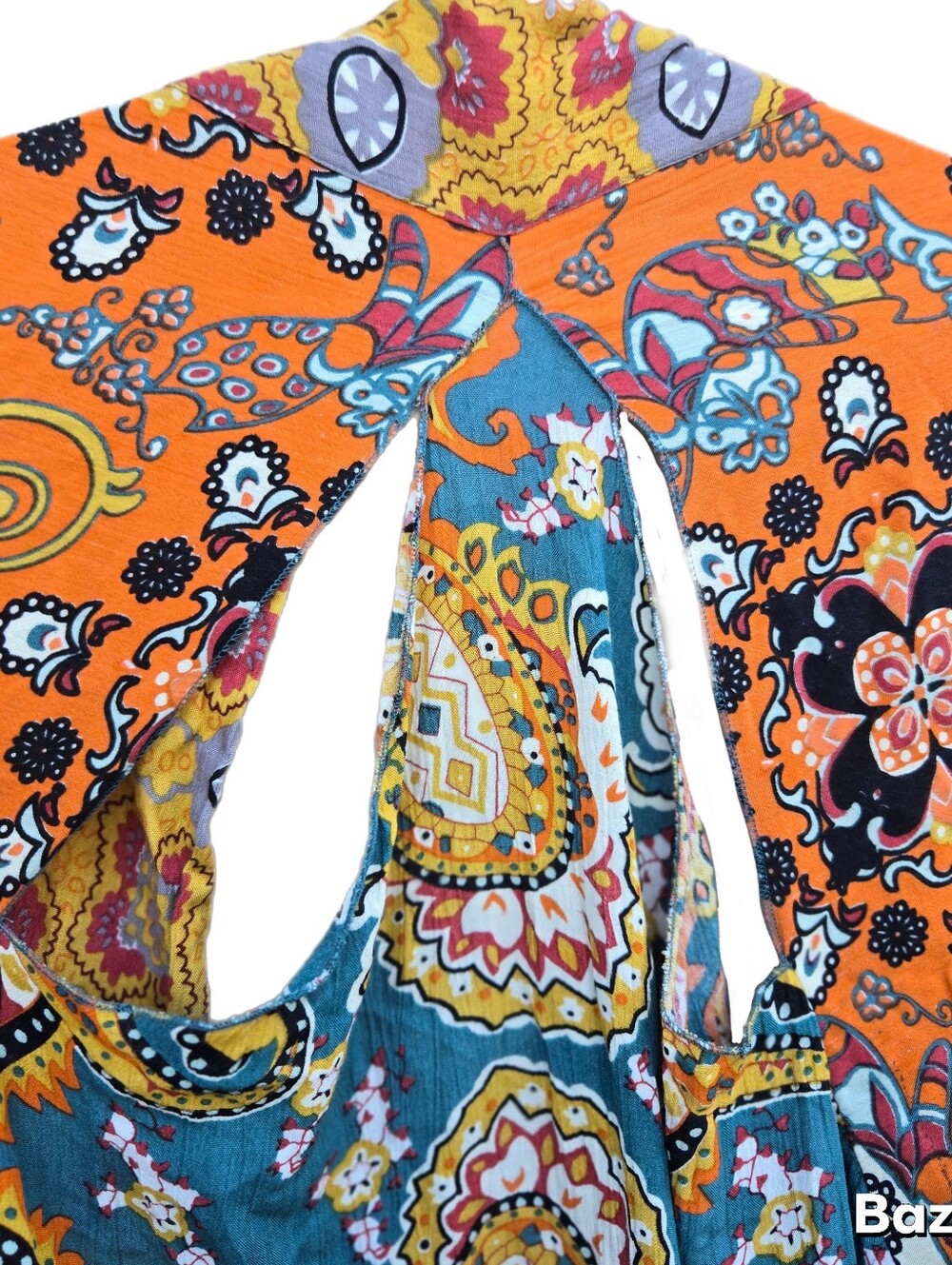 Free People Little Wing Mix Print Kimono OS - Picture 4 of 4
